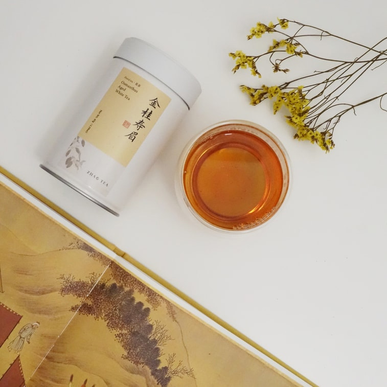 ZhaoTea Osmanthus Aged White Tea - Image 2