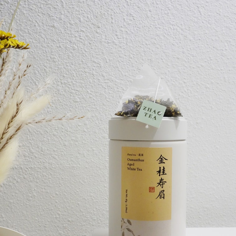 ZhaoTea Osmanthus Aged White Tea - Image 4